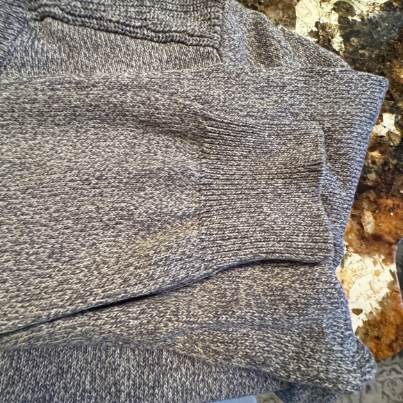 Men’s Chaps 100% cotton grey sweater large - Picture 7 of 10